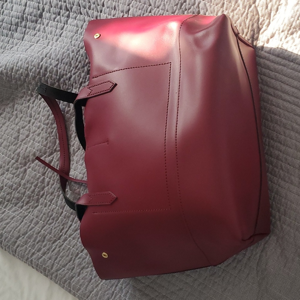 J Crew Leather Tote
